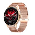 Smartwatch Damski Rubicon RNCF35 ROSE GOLD Bransoleta + Pasek Pink RUBICON