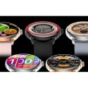 Smartwatch Damski Rubicon RNCF35 ROSE GOLD Bransoleta + Pasek Pink RUBICON