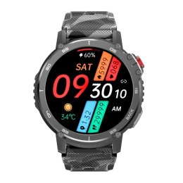 Smartwatch Męski RUBICON RNCF08 Black/Moro SMARUB232 RUBICON