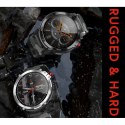 Smartwatch Męski RUBICON RNCF08 Black/Moro SMARUB232 RUBICON