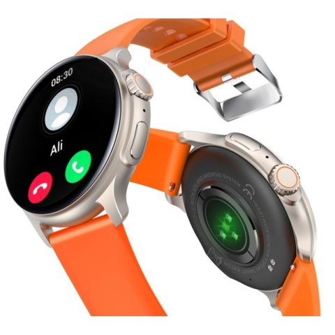 Smartwatch Męski RUBICON RNCF12 Tytan/Orange SMARUB245 RUBICON