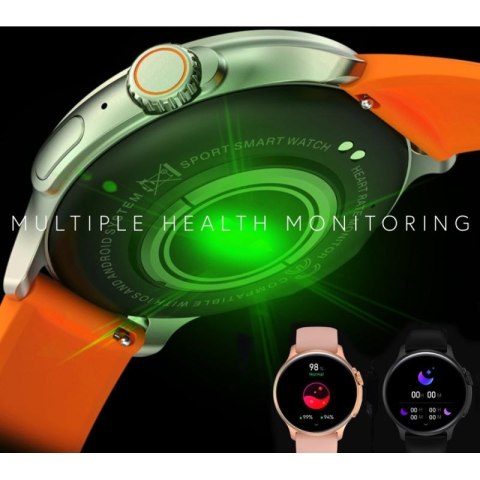Smartwatch Męski RUBICON RNCF12 Tytan/Orange SMARUB245 RUBICON