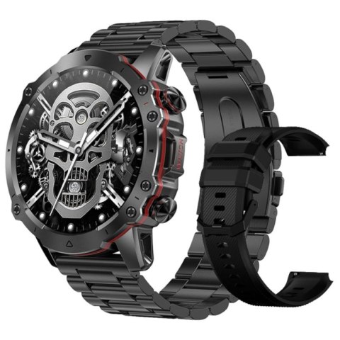 Smartwatch Męski Rubicon RNCF18-1 BLACK Bransoleta + Pasek RUBICON