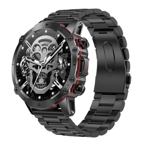 Smartwatch Męski Rubicon RNCF18-1 BLACK Bransoleta + Pasek RUBICON