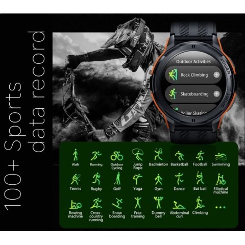 Smartwatch Męski Rubicon RNCF26-1 BLACK RUBICON