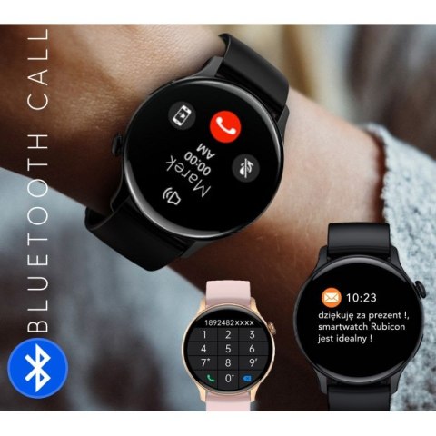 Smartwatch RUBICON RNCF10 Black SMARUB237 RUBICON