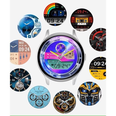 Smartwatch RUBICON RNCF11 Black SMARUB240 RUBICON