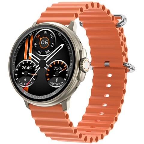 Smartwatch RUBICON RNCF15 Tytan/Orange SMARUB258 RUBICON
