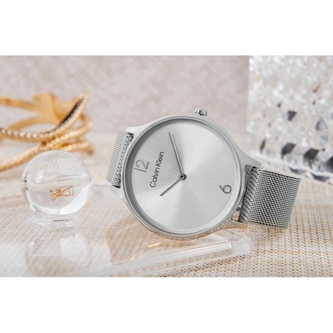 Zegarek Damski CALVIN KLEIN Timeless Mesh 25200001 + BOX Calvin Klein