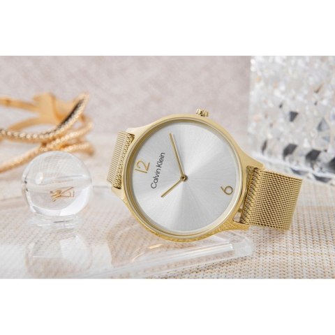 Zegarek Damski CALVIN KLEIN Timeless Mesh 25200003 + BOX Calvin Klein
