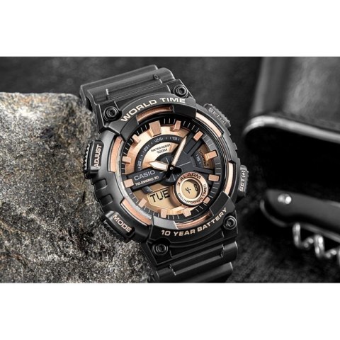 Zegarek Męski CASIO Gerton AEQ-110W-1A3VDF + BOX CASIO