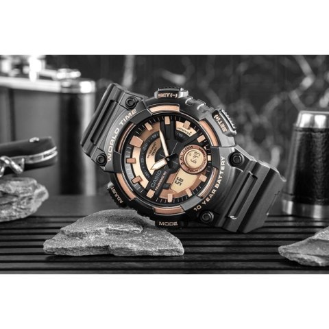 Zegarek Męski CASIO Gerton AEQ-110W-1A3VDF + BOX CASIO