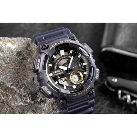Zegarek Męski CASIO Gerton AEQ-110W-2AVDF + BOX CASIO