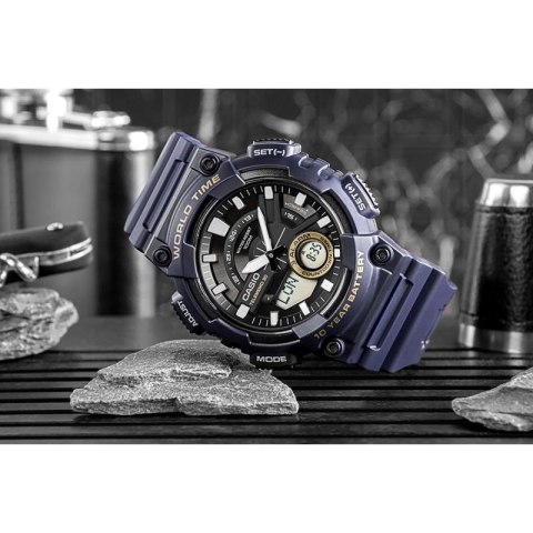 Zegarek Męski CASIO Gerton AEQ-110W-2AVDF + BOX CASIO