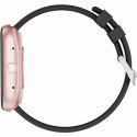 Smartwatch Damski GRAVITY GT18-1 Różowy Pasek Silikonowy + Czarny Pasek Gravity