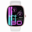 Smartwatch Damski GRAVITY GT18-2 Różowy Pasek Silikonowy + Biały Pasek Gravity