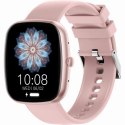 Smartwatch Damski GRAVITY GT18-2 Różowy Pasek Silikonowy + Biały Pasek Gravity