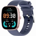 Smartwatch Damski GRAVITY GT18-3 Różowy Pasek Silikonowy + Granatowy Pasek Gravity