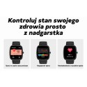 Smartwatch Damski GRAVITY GT18-3 Różowy Pasek Silikonowy + Granatowy Pasek Gravity