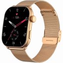 Smartwatch Damski GRAVITY GT28-8 Pasek + Bransoleta Różowe złoto Granatowy Gravity