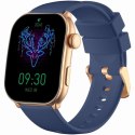 Smartwatch Damski GRAVITY GT28-8 Pasek + Bransoleta Różowe złoto Granatowy Gravity