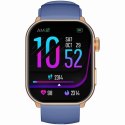 Smartwatch Damski GRAVITY GT28-8 Pasek + Bransoleta Różowe złoto Granatowy Gravity