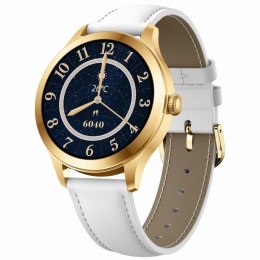 Smartwatch Gravity Biało Złoty 2 Paski GT25-2 PRO Gravity