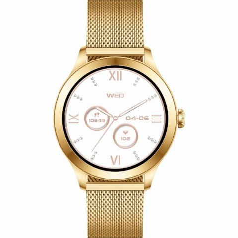 Smartwatch Gravity Biało Złoty 2 Paski GT25-2 PRO Gravity