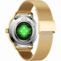 Smartwatch Gravity Biało Złoty 2 Paski GT25-2 PRO Gravity