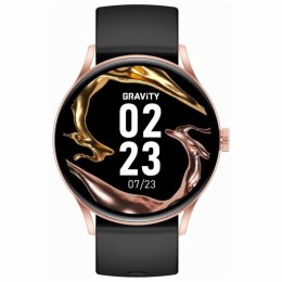 Smartwatch Gravity Czarno Różowy GT2-2 PRO Gravity