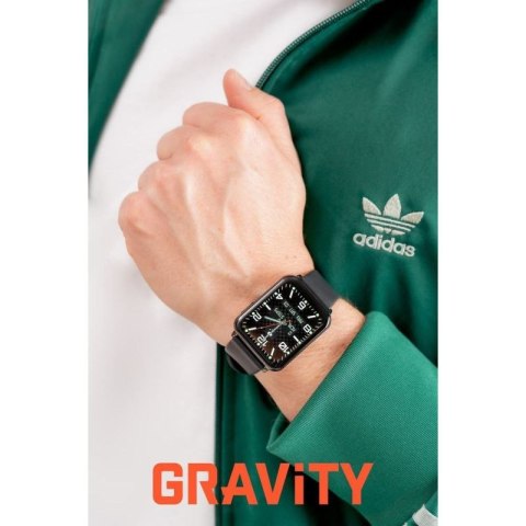 Smartwatch Gravity Czarny 2 Paski GT17-7 Gravity