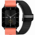 Smartwatch Gravity Czerwono Czarny 2 Paski GT17-10 Gravity