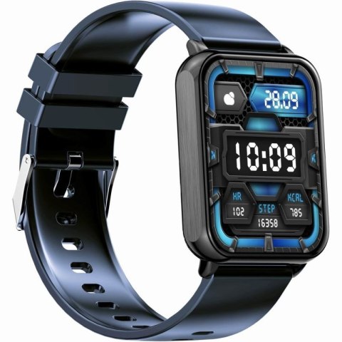 Smartwatch Gravity Granatowo Czarny 2 Paski GT17-9 Gravity