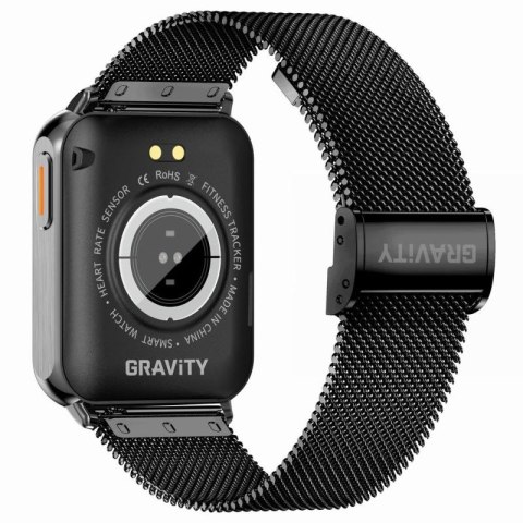 Smartwatch Gravity Granatowo Czarny 2 Paski GT17-9 Gravity