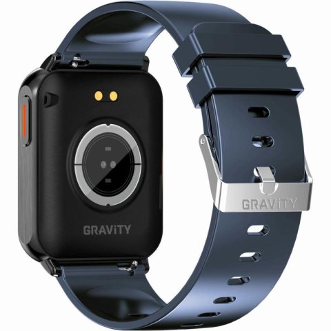 Smartwatch Gravity Granatowo Czarny 2 Paski GT17-9 Gravity