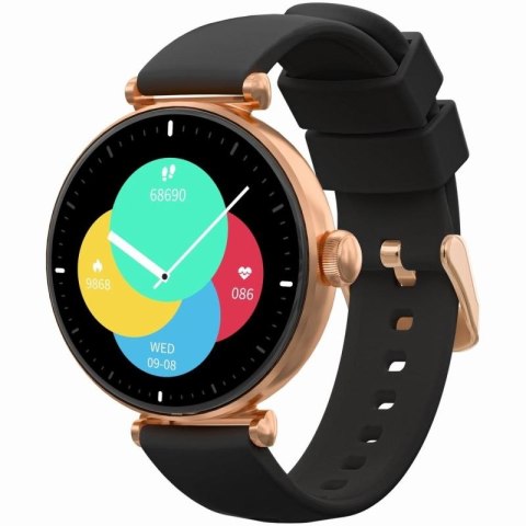 Smartwatch Gravity Różowe Złoto Czarny 2 Paski GT26-3 Gravity