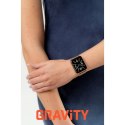 Smartwatch Gravity Różowe Złoto Fioletowy 2 Paski GT17-3 Gravity