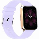 Smartwatch Gravity Różowe Złoto Fioletowy 2 Paski GT17-3 Gravity