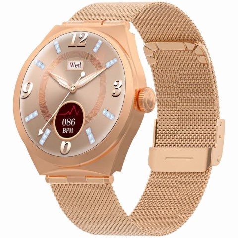 Smartwatch Gravity Różowe Złoto GT25-1 Gravity