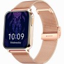 Smartwatch Gravity Różowe Złoto Różowy 2 Paski GT17-1 Gravity