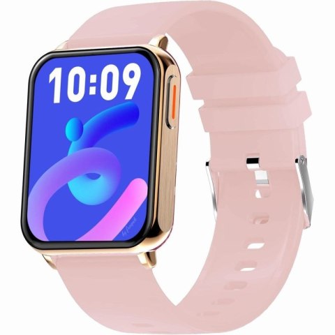 Smartwatch Gravity Różowe Złoto Różowy 2 Paski GT17-1 Gravity
