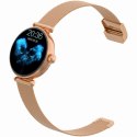 Smartwatch Gravity Różowe Złoto Różowy 2 Paski GT26-1 Gravity