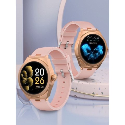 Smartwatch Gravity Różowe Złoto Różowy GT25-2 Gravity