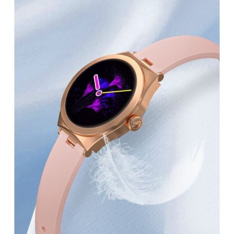 Smartwatch Gravity Różowe Złoto Różowy GT25-2 Gravity