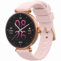 Smartwatch Gravity Różowe Złoto-srebrny Różowy 2 Paski GT26-4 Gravity