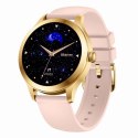 Smartwatch Gravity Różowo Złoty 2 Paski GT25-1 PRO Gravity