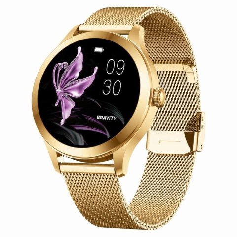 Smartwatch Gravity Różowo Złoty 2 Paski GT25-1 PRO Gravity
