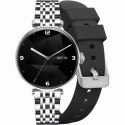 Smartwatch Gravity Srebrno Czarny 2 Paski GT26-9 Gravity