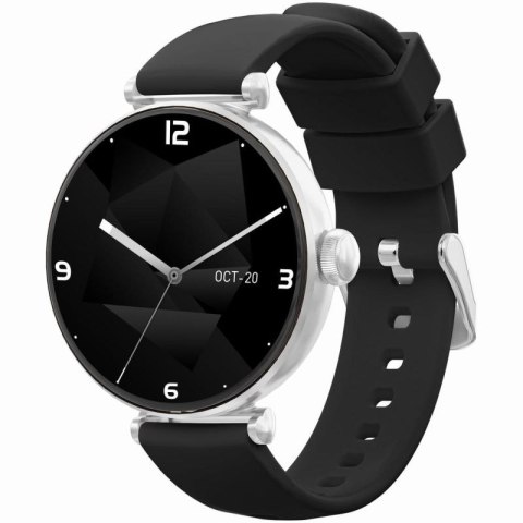 Smartwatch Gravity Srebrno Czarny 2 Paski GT26-9 Gravity