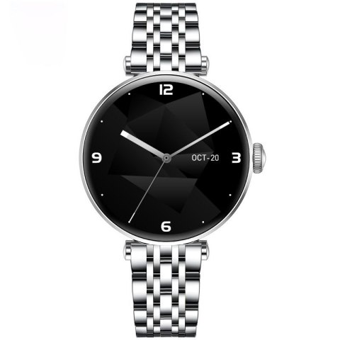 Smartwatch Gravity Srebrno Czarny 2 Paski GT26-9 Gravity